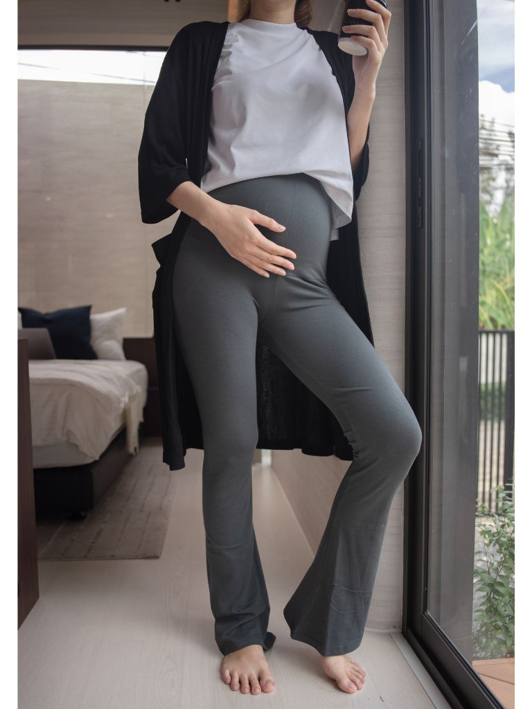 Flared Maternity leggings regular fit