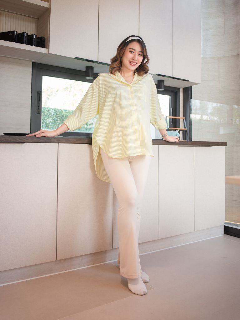 Flared Maternity leggings regular fit