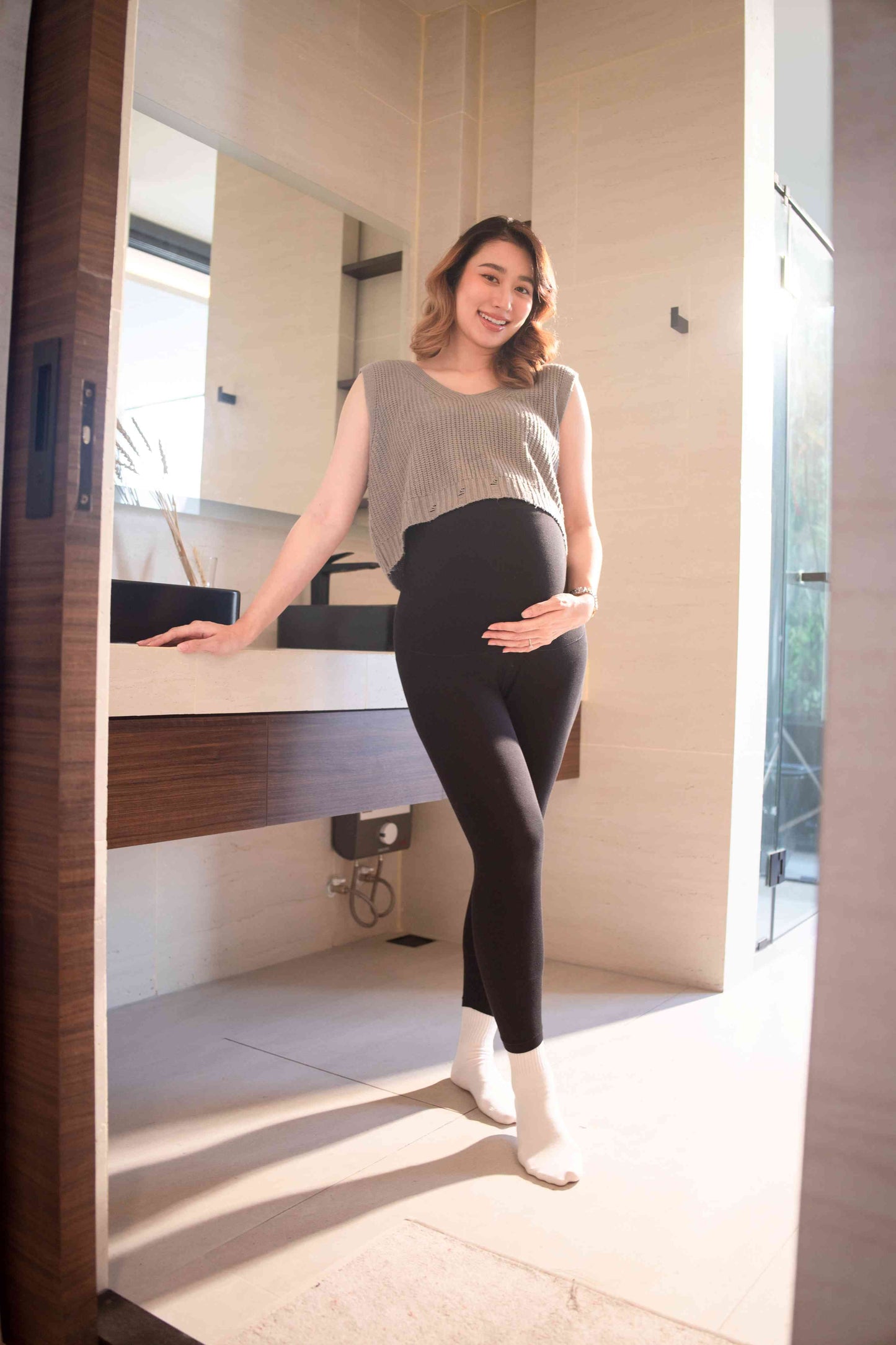 Capri Maternity Leggings