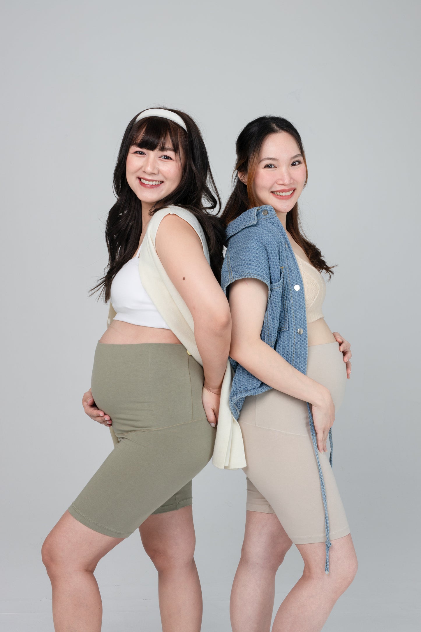 เลกกิ้งคนท้องรุ่นขาสั้น