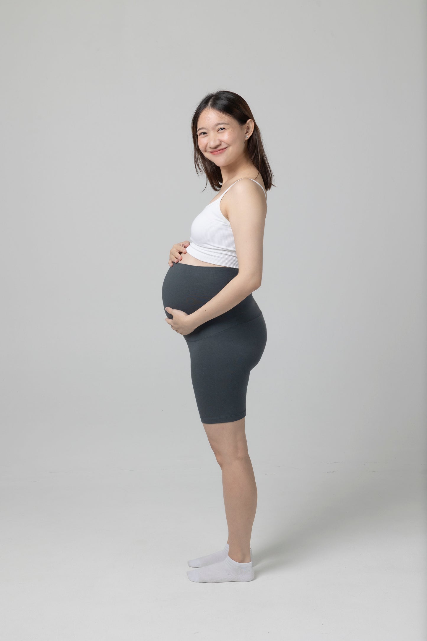 เลกกิ้งคนท้องรุ่นขาสั้น