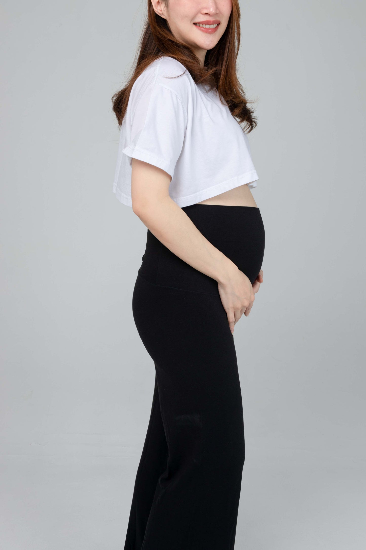 Straight Maternity pants - Lily Fabric