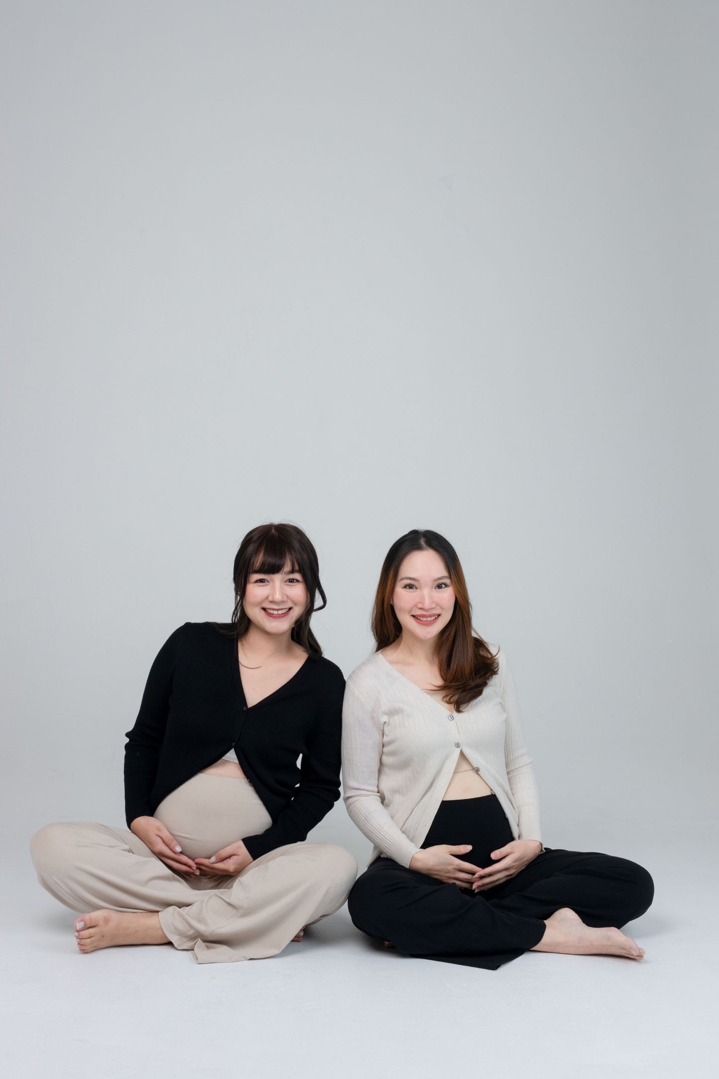 Straight Maternity pants - Lily Fabric