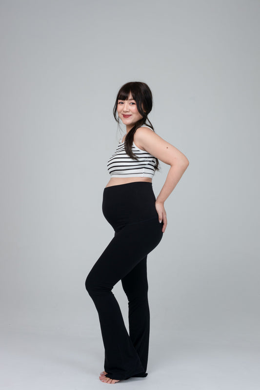 Flared Maternity leggings regular fit