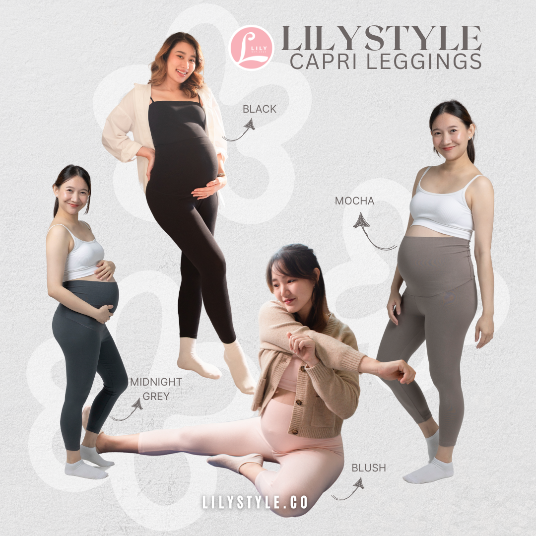 เลกกิ้งคนท้อง รุ่นขา 4 ส่วน
